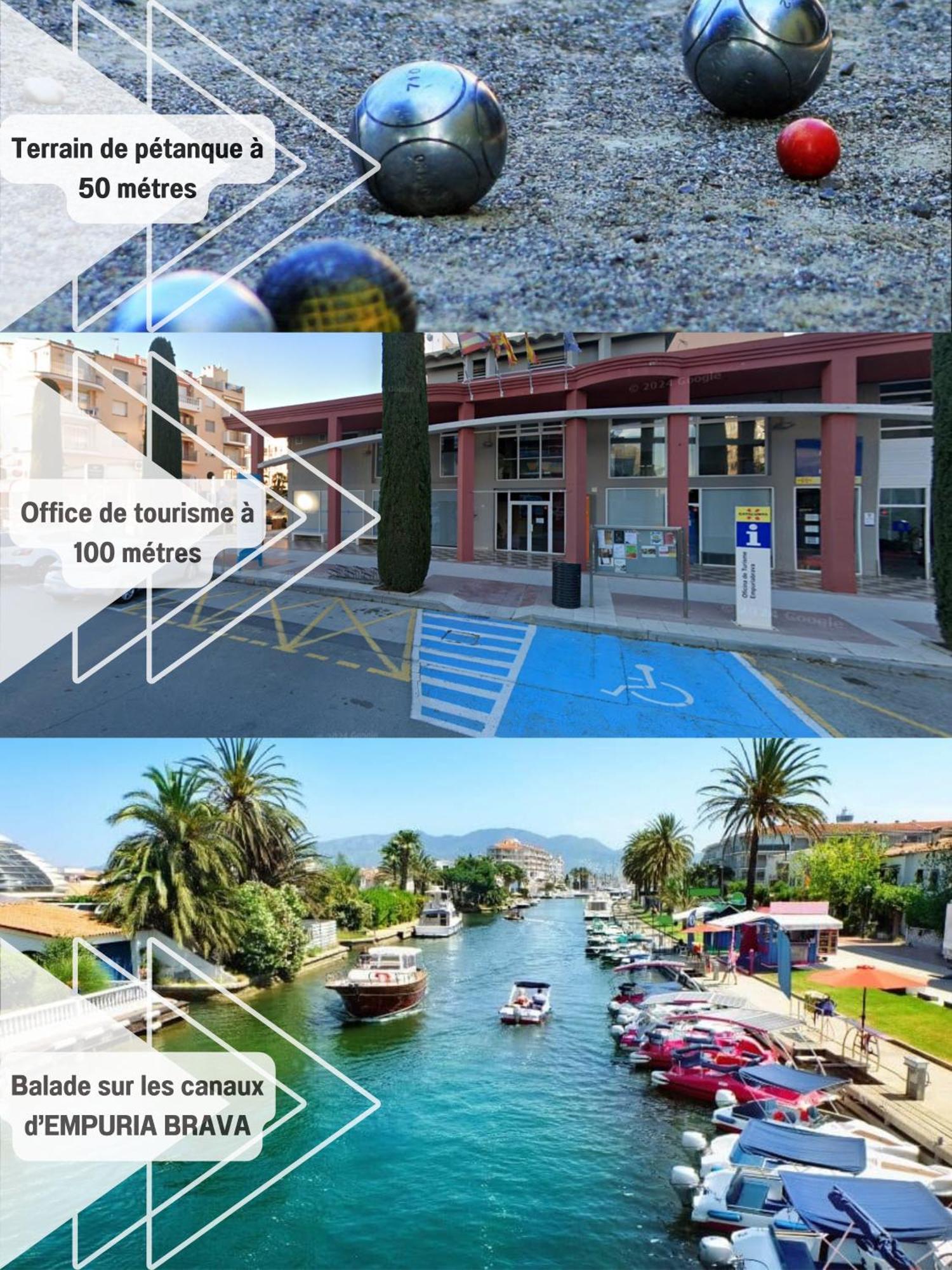 Pieds Dans L Eau Linges De Maison Inclus Empuriabrava Extérieur photo